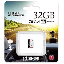 Card memorie Kingston Endurance, MicroSD, 32 GB, Clasa 10